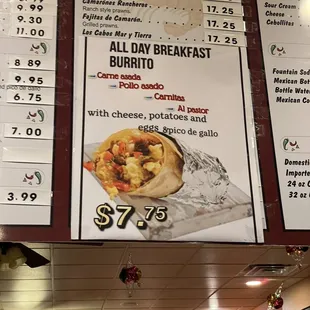 Menu January 2022