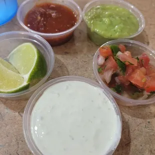 I visited their chips &amp; salsa bar
