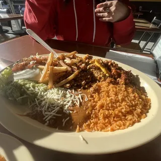 Chorizo and Eggs Plate