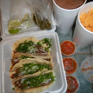 More tonguey godliness. The beans are really good, but the rice is just terrible. All of their salsas are too spicy for me.