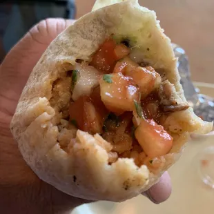 Pathetic excuse for a Super Burrito Carne Asada where's the beef and Sour Cream????