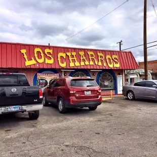 From the parking lot - Taqueria Los Charros: Magnolia Park, Houston, TX