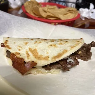 Fajita quesadilla