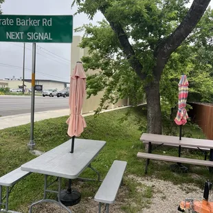 Tables to sit at