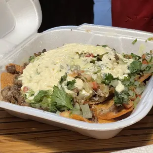 Nachos de Asada