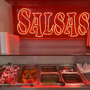 Salsa bar