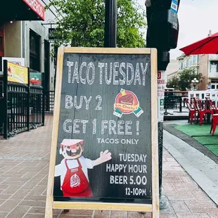 Taco Tuesday special details