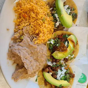 Taco platter