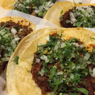 If you're looking for authentic tacos, these are great.
