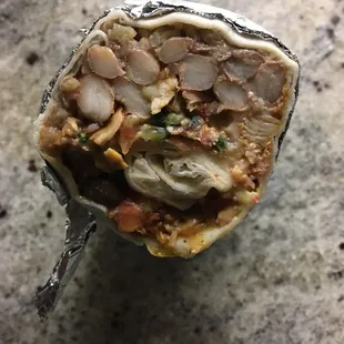 Grilled Chicken Burritos