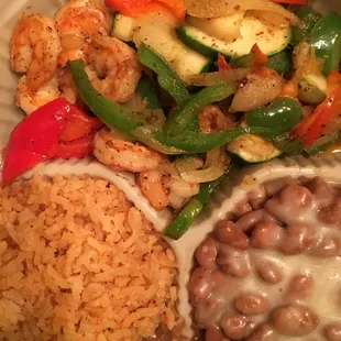 Shrimp Fajitas
