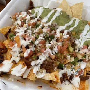 Super nachos (pastor)