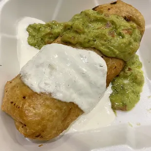 Chimichanga w/ steak