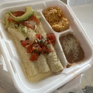 Chicken Enchiladas