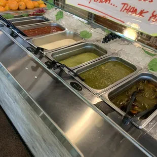 Sauce bar