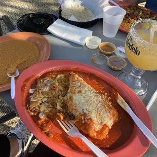 Chili Verde Wet Burrito