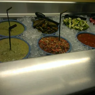 Salsa bar