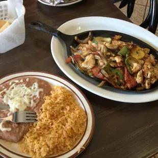 Chicken Fajitas special