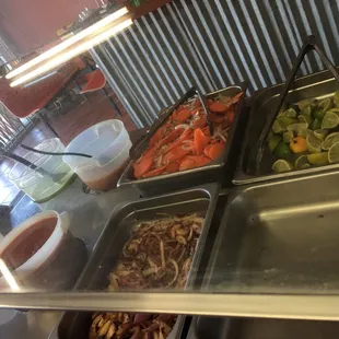 Salsa bar