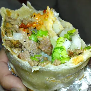 Carne Asada Burrito