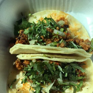 Tacos Al Pastor - so good!