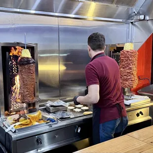 Fresh to order tacos.