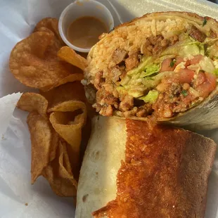 Al Pastor Burrito