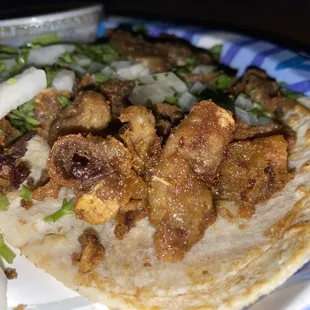 Tripas- very crunch similar to chips!!