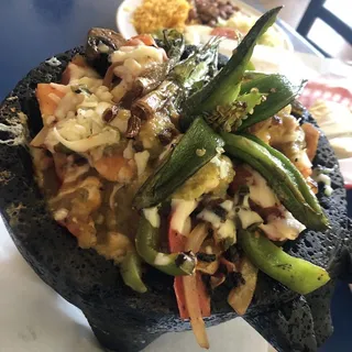 Molcajete With Seafood