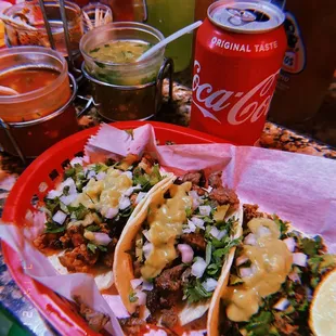 Al Pastor, Carne Asada, Chorizo Tacos