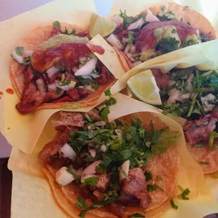 Al Pastor &amp; Suadero Tacos