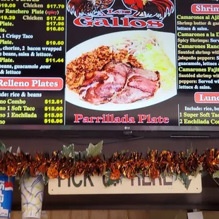Image is Parrillada Plate