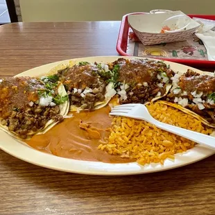 2 pastor, 2 asada