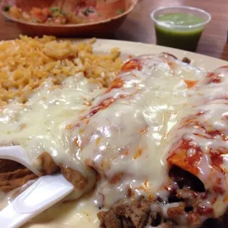 2 Enchilada Combo Lunch Special
