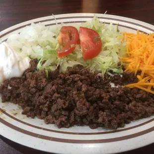 El Sancho on a plate