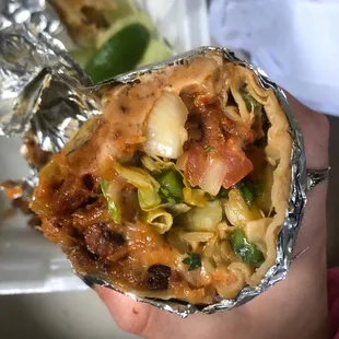 Pastor burrito