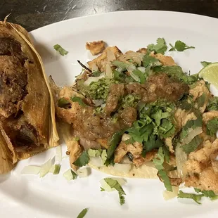 Taco and Tamal