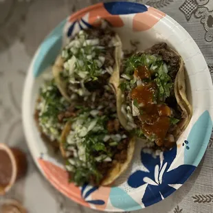 a plate of food