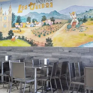 Empty Dining Area