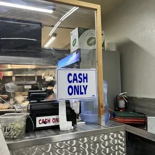 cash only