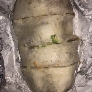 Bean and Cheese Burrito