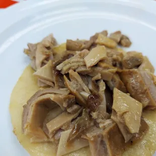 a plate of food