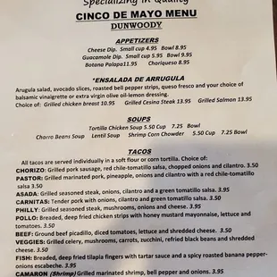 Cinco de Mayo &apos;s special!