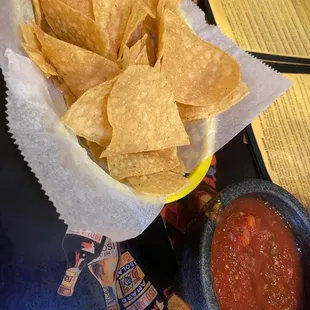 Salsa and Chips