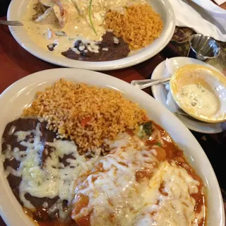 Burrito De Pollo En Rajas