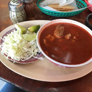 Pork pozole!