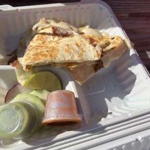 Cheese quesadilla