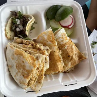 Chicken quesadilla
