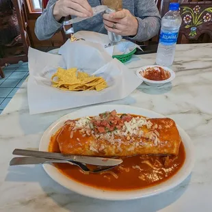 BIG wet Burrito