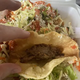 Shredded Beef Taco